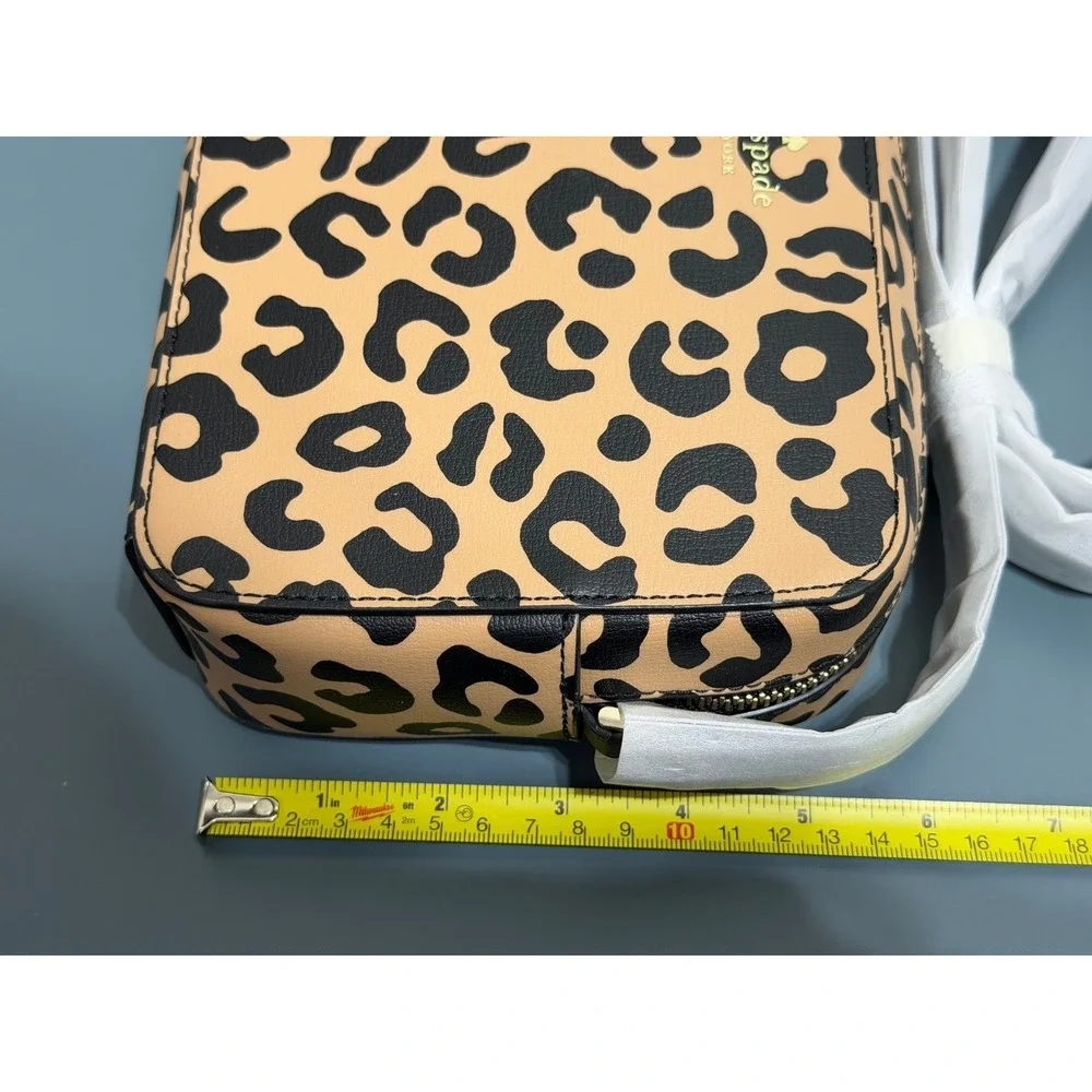 Kate Spade Harper Crossbody Bag‎ Leopard NWT